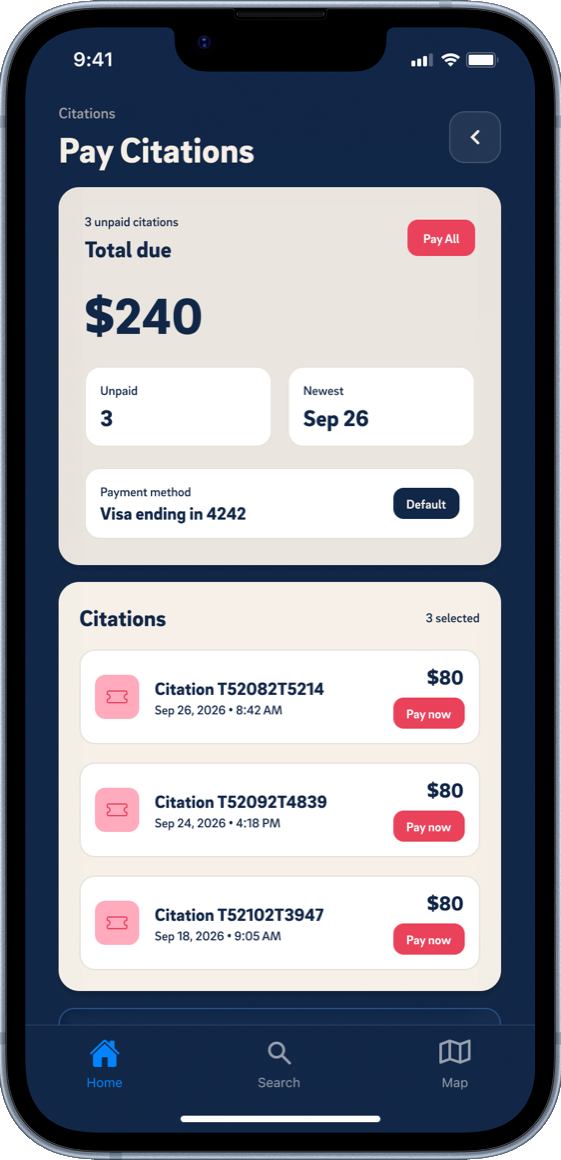 TritonPark: Pay citations